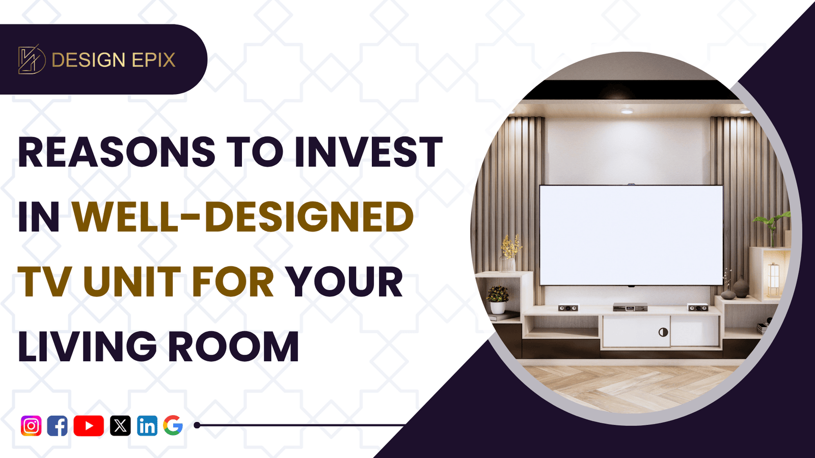 Read more about the article Why TV Unit Design Matters in Modern Homes