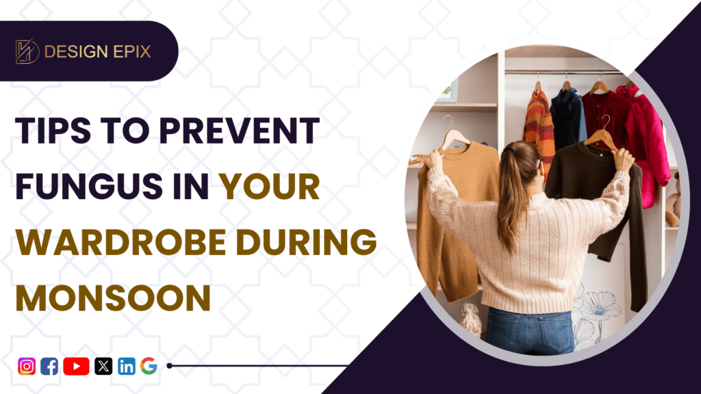 How to Prevent Fungus and Mold in Wardrobes During Monsoons
