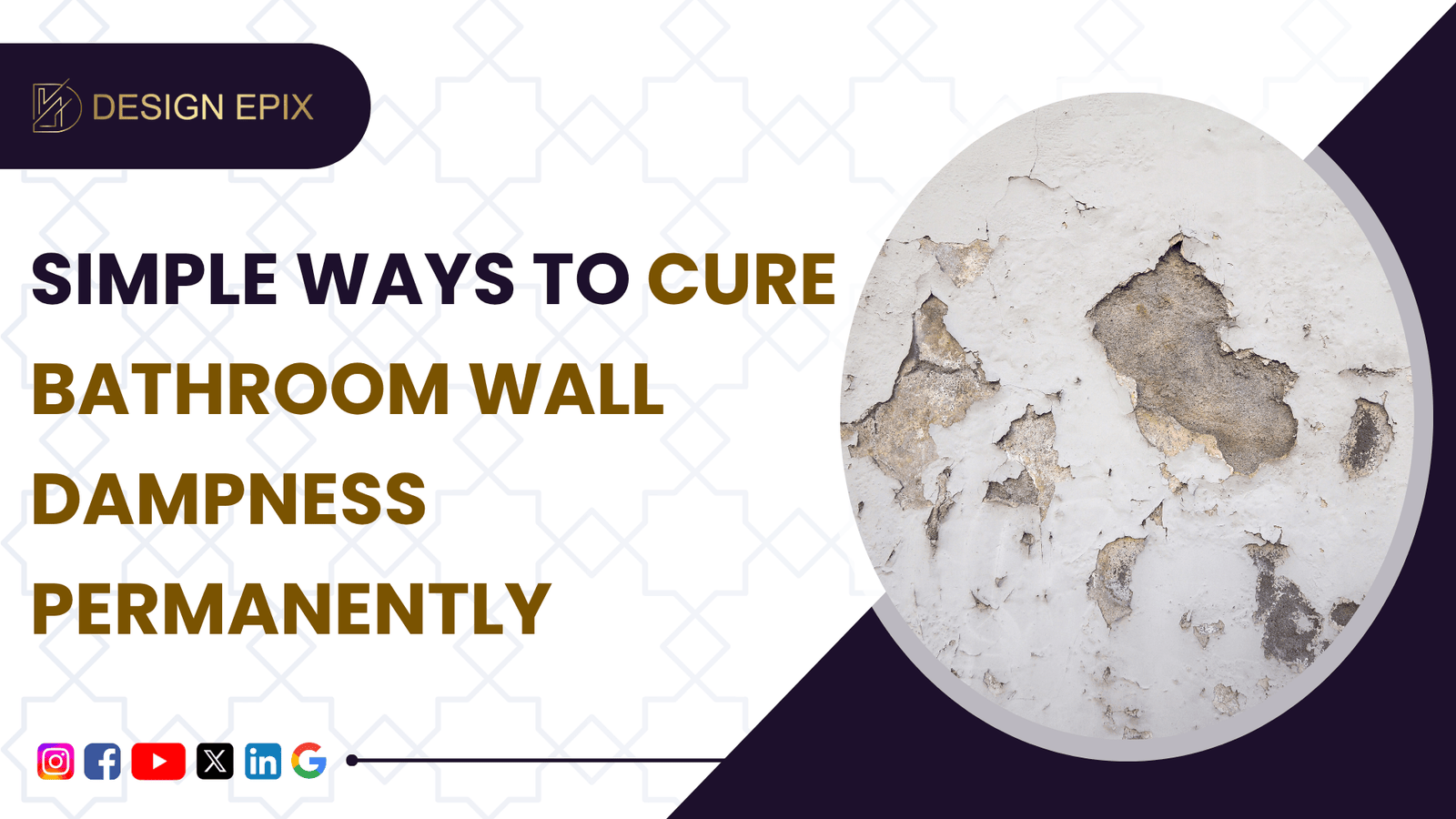 Read more about the article Simple Ways to Stop Bathroom Wall Dampness Permanently