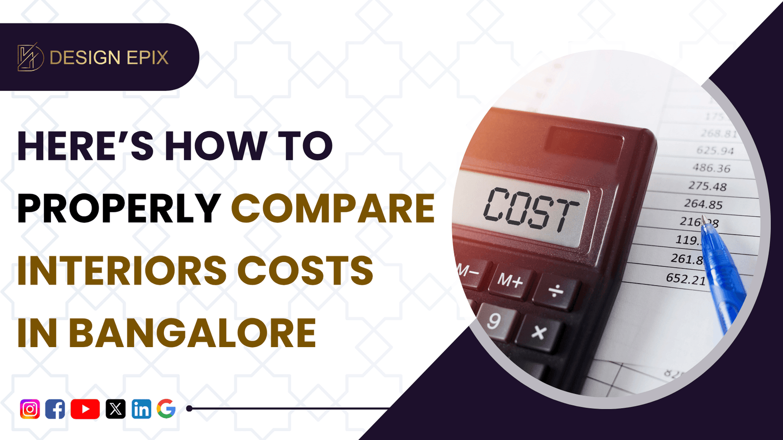 Read more about the article Step-by-Step Guide to Easily Compare Interior Design Quotes in Bangalore